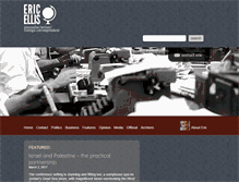 Tablet Screenshot of ericellis.com
